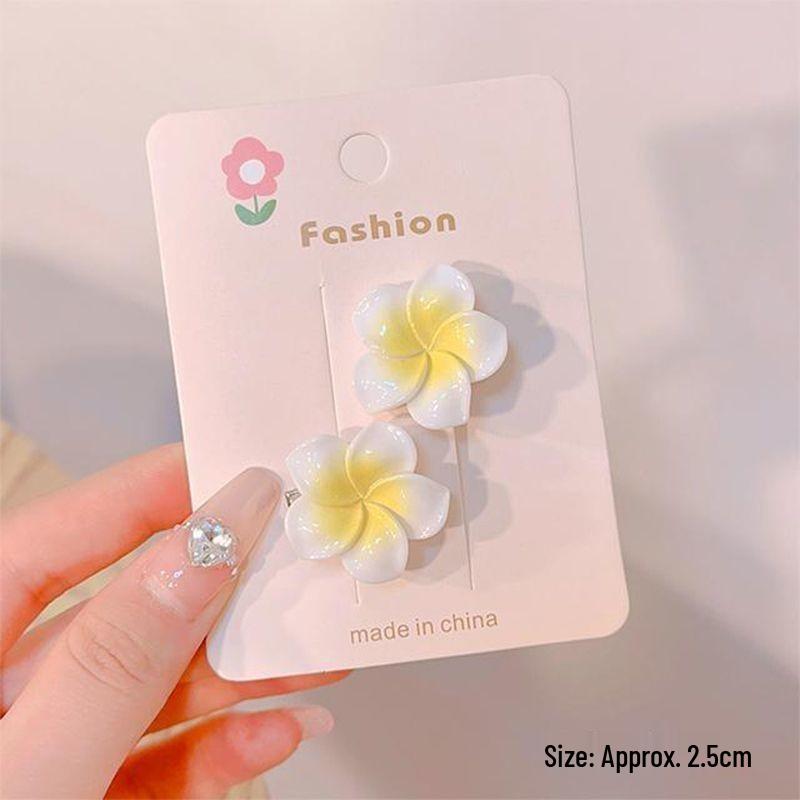 

Рожева шпилька для волосся «Дофамін»: Безшовна кругла шпилька Y2K - Мила маленька бічна заколка для чубчика для жінок