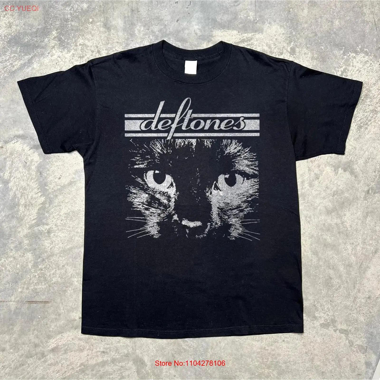 

Deftones Sphynx 2020 Vintage Black T shirt Size S 5XL vintage Washed Slightly Unisex Top For Everyday Wear designer clothes 5XL різнокольоровий