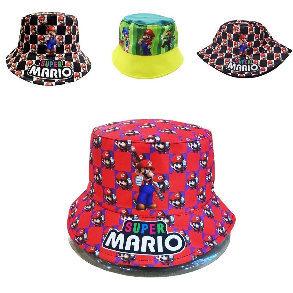 Super Mario Printed Fisherman Hat For Men And Women