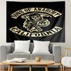 Anarchy Motorcycle Club Tapestry Hanging for Bedroom,Livingroom, Playroom,Decor Art Room Wall Tapestry Holiday and Birthday Gifts