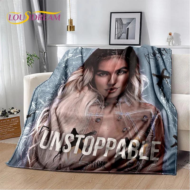 Karol G Singer Printing HD Blanket,Soft Throw Blanket for Home Bedroom Bed Sofa Picnic Travel Office Rest Cover Blanket Kids