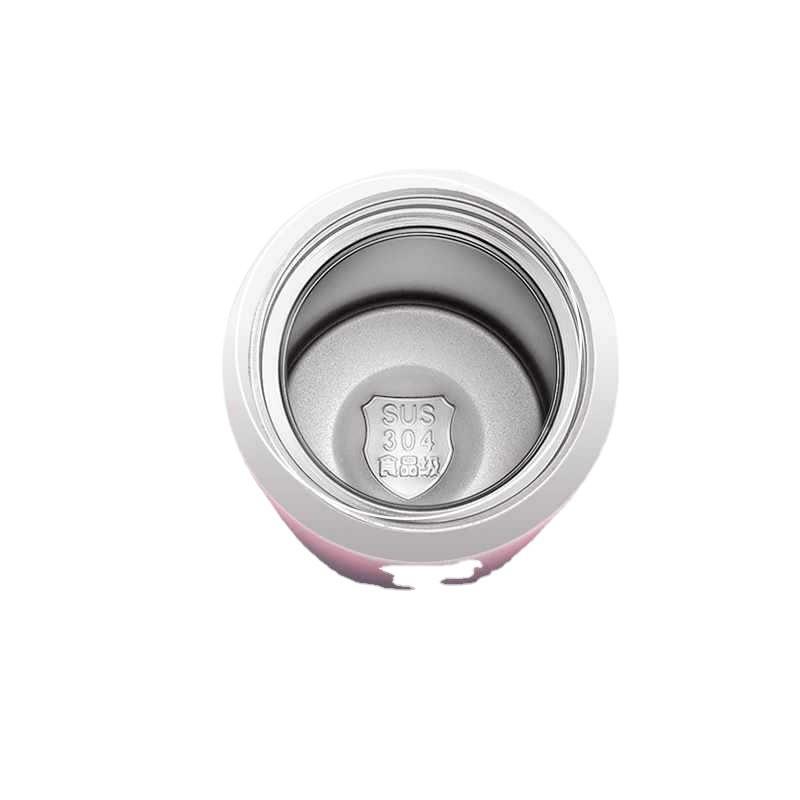 Stainless Steel Insulated Water Bottle Women Men Students Trendy Minimalist Cute Forest Style Thermos Cup With Temperature
