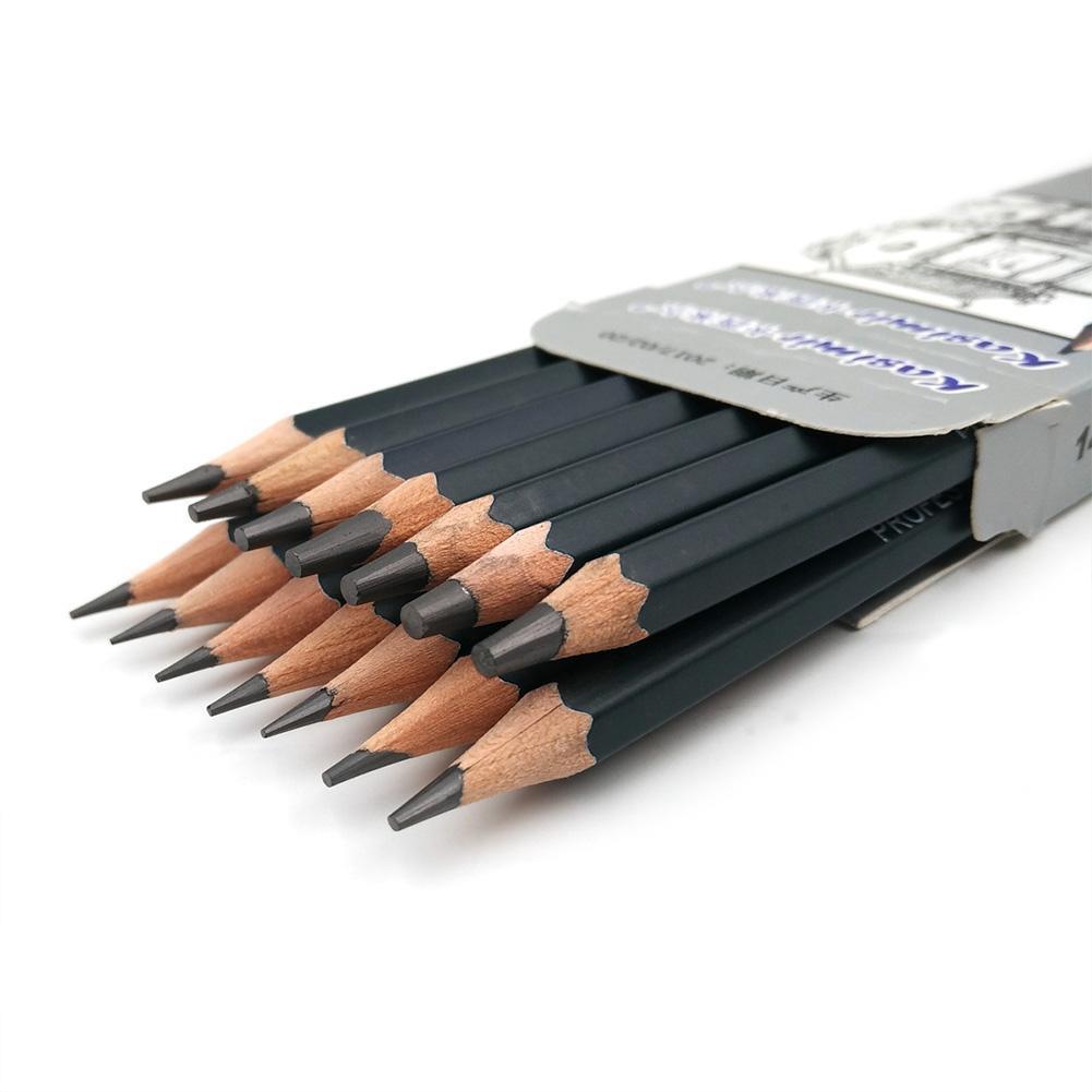 Graphite Pencils Professional Drawing Sketch Pencils 6H 4H 2H HB B 2B 3B 4B 5B 6B 7B 8B 9B 10B 11B 12B Sketch Charcoal Pencils