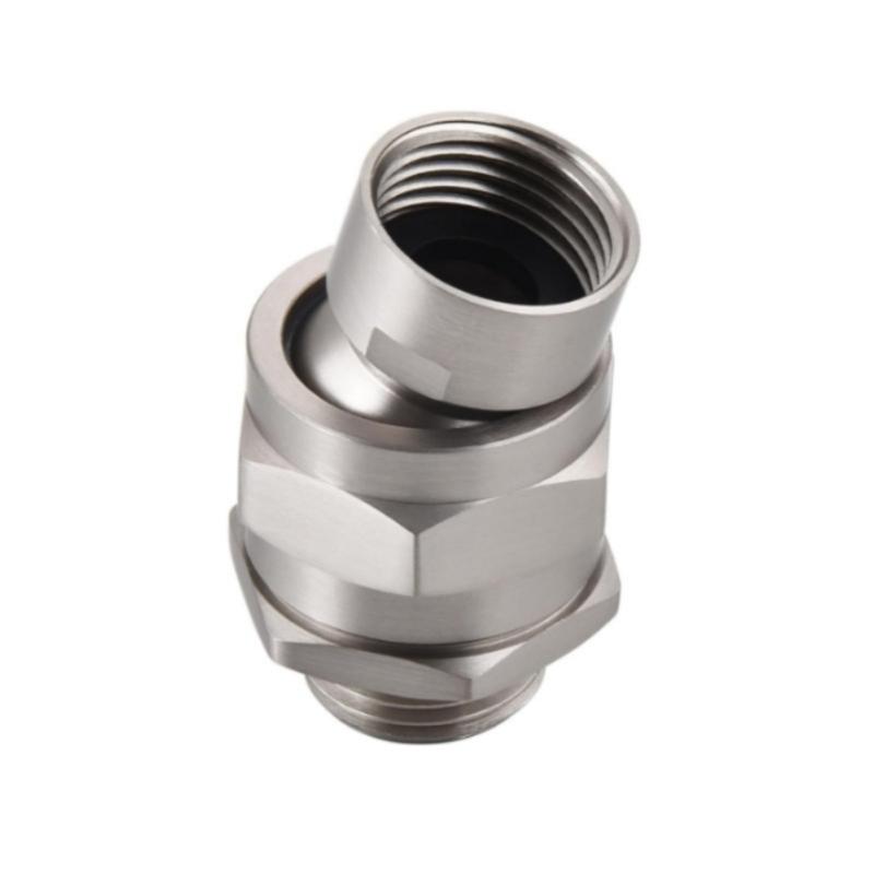 Adjustable Brasses Shower Head Adapter 360 Degree Rotation Effortlessly Installation Universals Bathroom Fixture