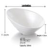 Cartoon Melamine Slanted Oval Serving Bowl