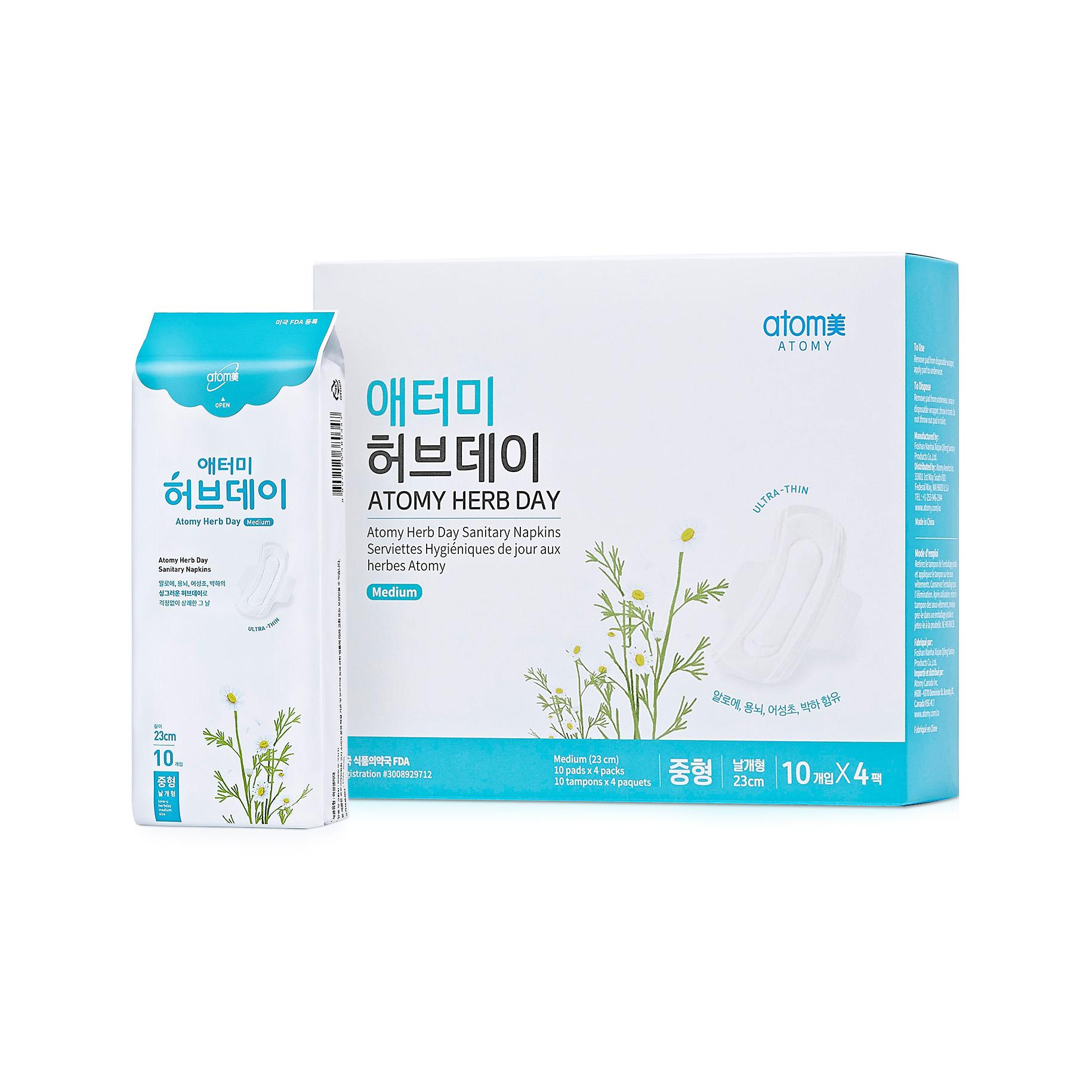 

Atomy Herb Day Medium (1 упаковка/10 штук X 4 штуки)