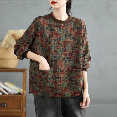 DIMANAF 2024 Nieuwe Plus Size Vrouwen Lange Mouw Casual O-hals Losse Herfst Basic Tops T-shirt Nieuwe Pullover