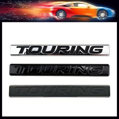 3D Premium ABS Touring Logo Sticker Tail Bumper Badge Auto Rear Trunk Emblem Accessories