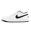 Jordan Air Jordan 1 Nízké Skateboardové boty Odolné proti oděru Unisex Čistě bílá 553558-165(Tým1036-)