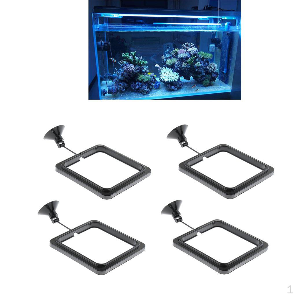 

4 Pack Floating Aquatic Ring Feeder Feeding Station Beneficial to Fish