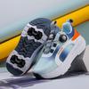 Zapatos de cambio de forma para niños, zapatos de cuatro ruedas para correr, patines de ruedas de doble propósito para niños y niñas, patines de ruedas de doble fila para adultos