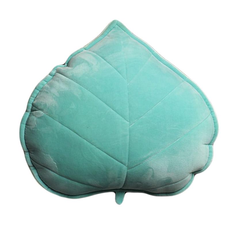 13/50cm Nordic Style 3D Leaves Pillow Soft Simulation Leaf Cushion Bedroom Back Cushion Child Bed Decor Anti-Collision Pillow