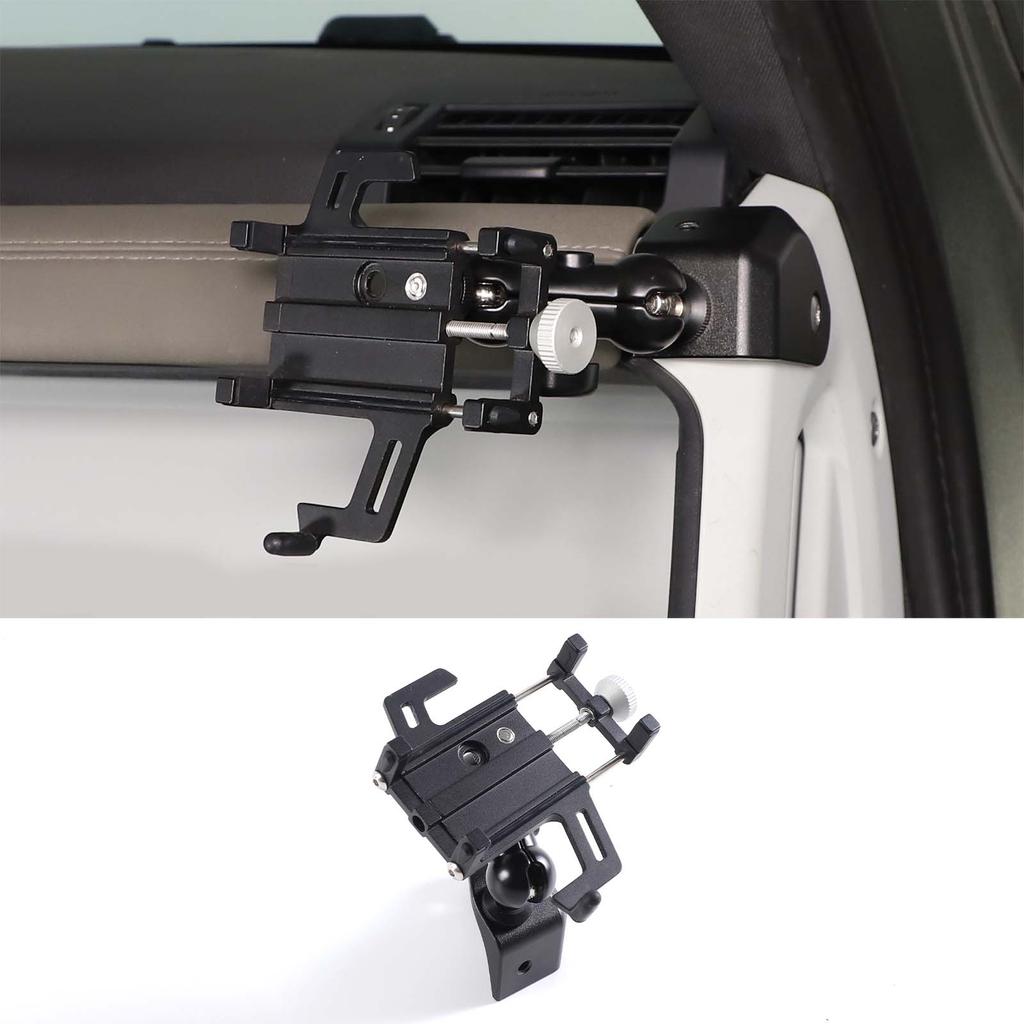 For Land Rover Defender 110 2020-2024 Aluminum Car  Mobile Phone Bracket GPS Navigation Bracket Car Interior Accessories