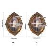 Cornice Rettangolare Antica e Riccamente Decorata per Tavolo o Parete, Cornice per Foto Retrò, Cornice Decorativa per Arredamento Casa