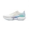 Li Ning Ultra Light 22 Cotton Candy Racing Lightweight Cushioning Running Shoes Men Sneakers White Blue ARBV001-25
