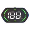 Car Hd-Up Display, GPS meter With MPH/   , Overspeed Alarm, Auto Brightness Adjustment, Plug and Play for All Vehicles