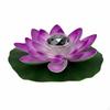 Solar Lotus Floating Light, LED Pond Decor, Colorful Water Flower for Garden, Waterproof Landscape
