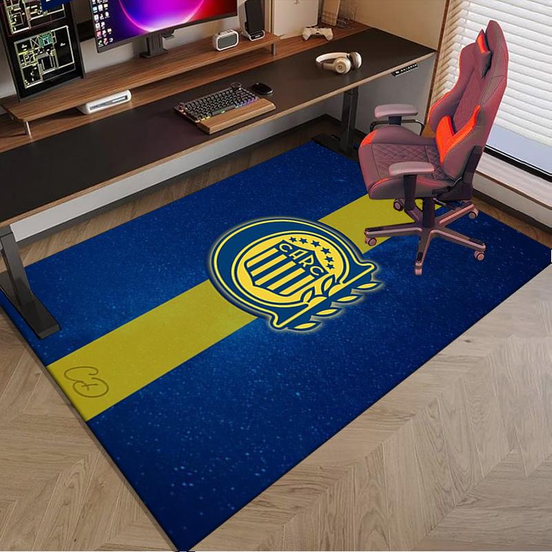 Rosario Central Crest Area Rug for Office, Chair Rug, Decorative Carpet Livingroom Mat, Large Size Fan gifts Christmas gifts
