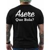 Asere Que Bola Cuban Men's T-Shirt Back Print - All-Season Comfort Fit, Digital Print, Machine Washable, Relaxed Fit for Casual Attire