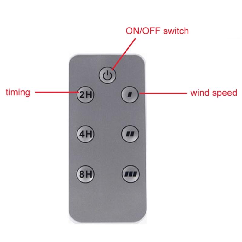 White Ceiling Fan 700mm Diameter Detachable Fan Leaf Convenient Remote Controlled Electric Fan for Bedroom Garden Tent