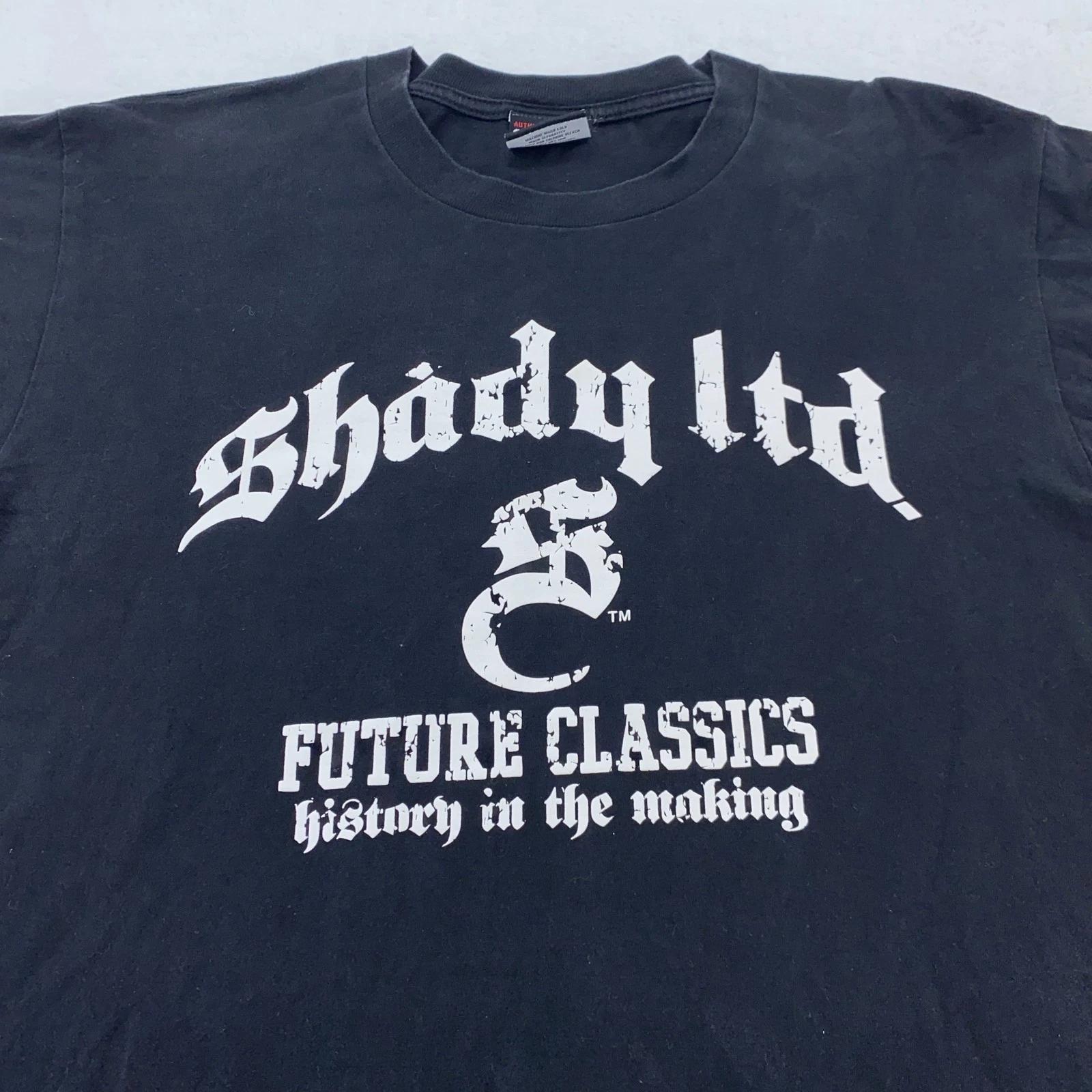 Vintage Shady Ltd Shirt Mens Medium Black Future Classics Rap Tee Eminem 2000s 3XL
