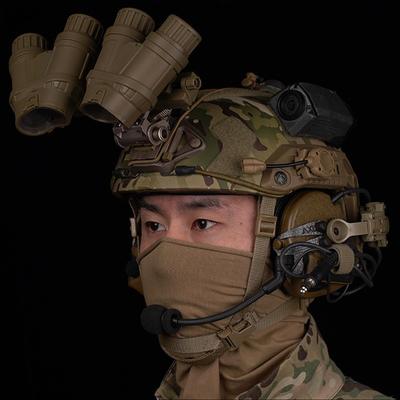 GPNVG 18 Tactical Helmet Binocular Model No Function Four-Eye Night Vision Device Model Military Dummy Binoculars Movies Props