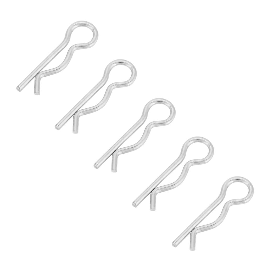 1.2*20mm R Type Cotter Pin Clips Zinc Plated Retaining Pins Spring Clips Hair Pin