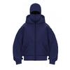 Unisex Oversized Hooded Sweatshirt With Double Hood Design Fall Casual Pullover Teens Adults