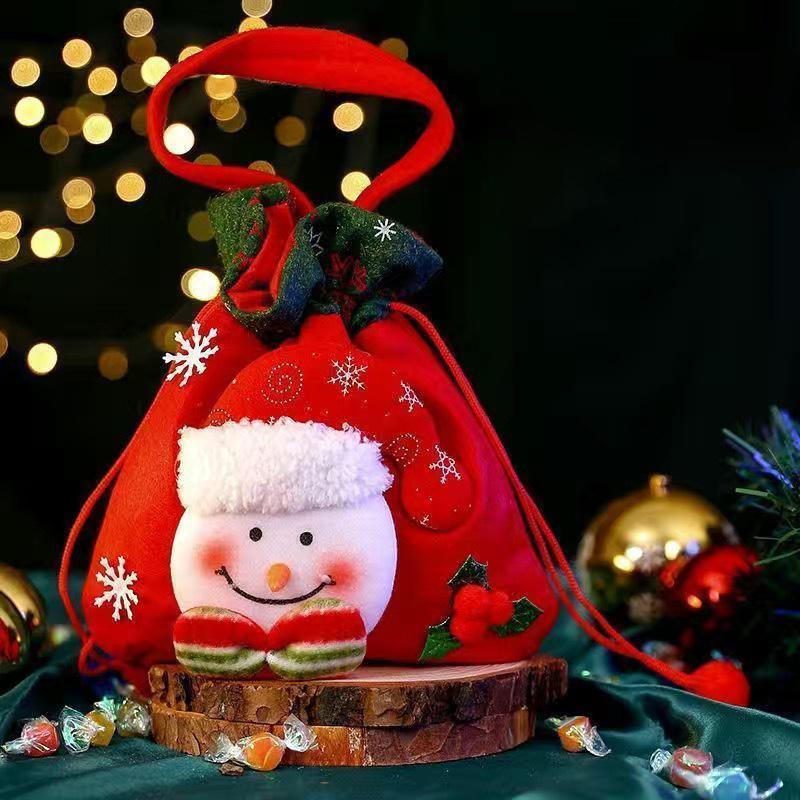 Christmas Apple Bags Children'S Gift Bags Christmas Eve Candy Bags Gift Packaging Bags
