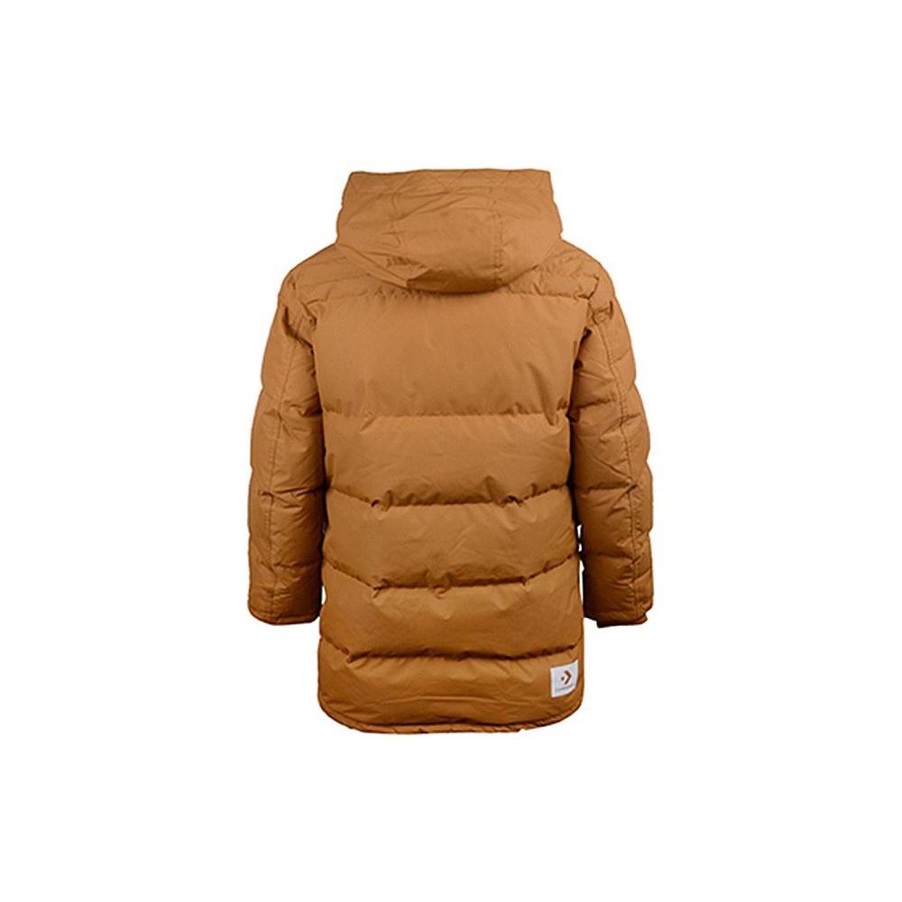 Converse Mid-Length Down Fill Puffer Jacket Asia Sizing 'Wheat' Men's 10019323-A01