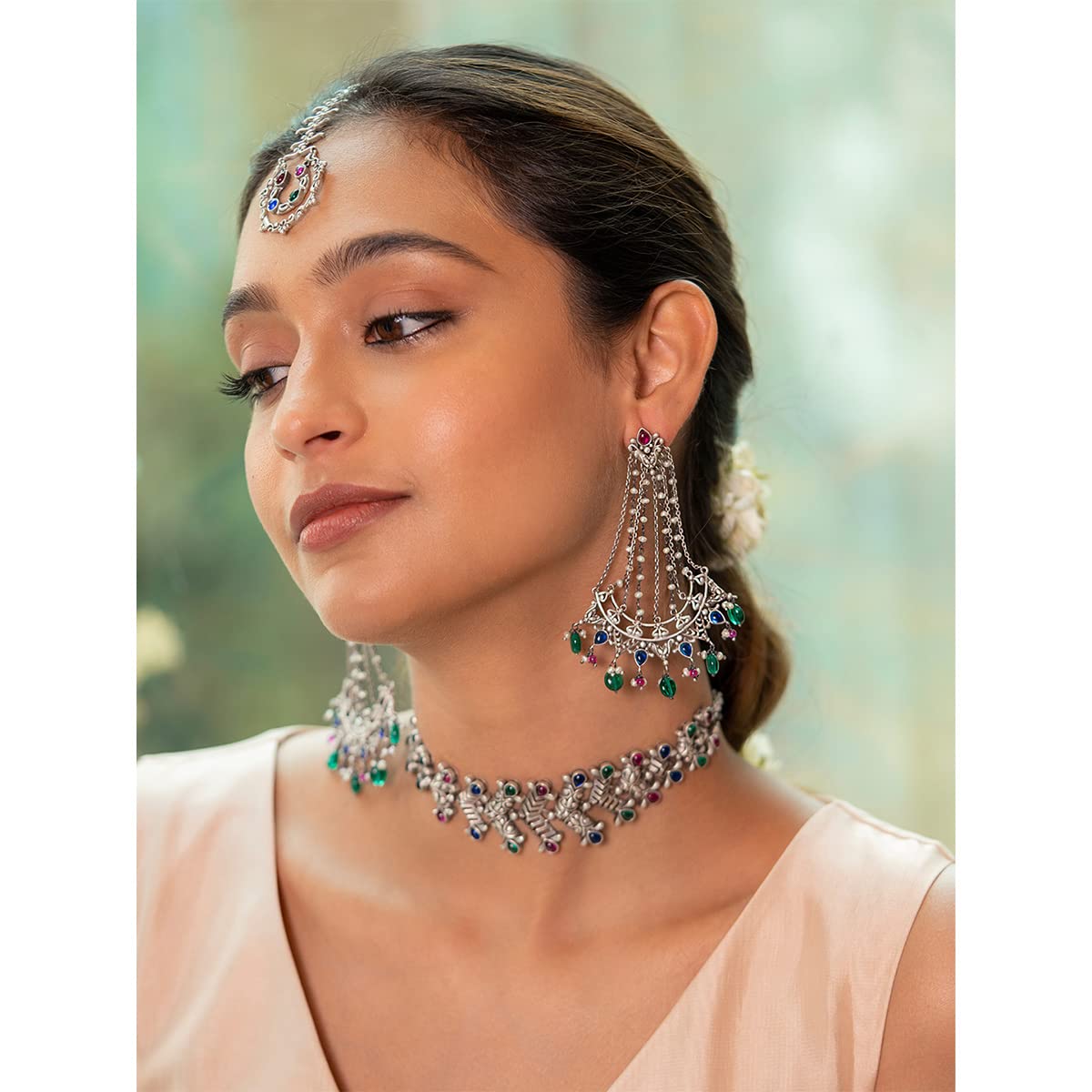 Серьги Feeling Shundor из окисленного серебра 925 пробы — фото 3