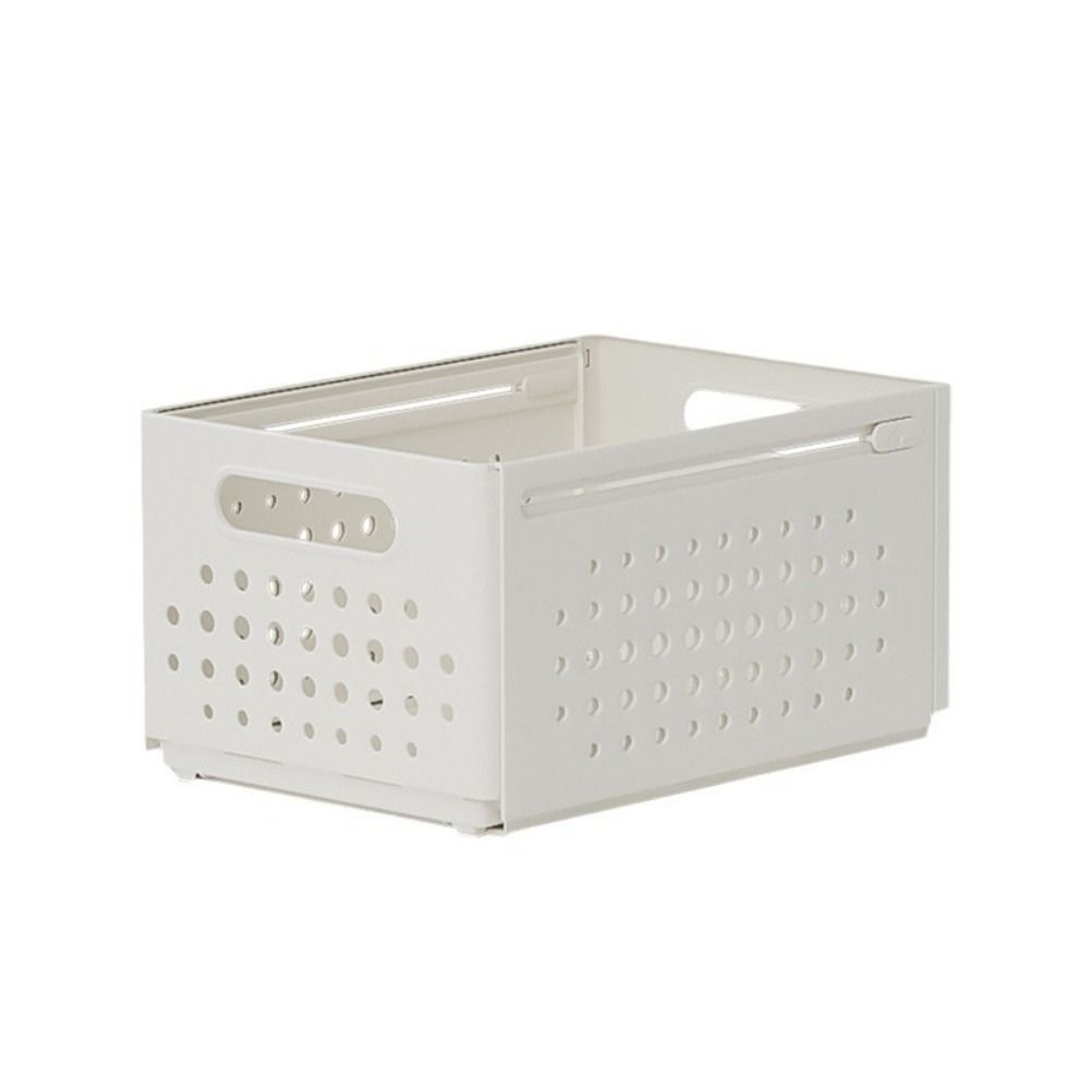 Ventilated Holes Expandable Storage Box Stackable Cabinet Storage Case  Wardrobe