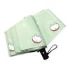 Auto Open Close Sun Umbrella Layer Pongee Fabric For Rainy Weather And Travel
