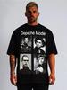 DEPECHE MODE ELECTRONIC BAND  BLACK  T-Shirt