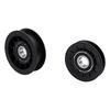 V Idler Pulley Flat Idler Pulley Kit GX20286 GX20287 Replacement for D140 D130 D100 LA100 LA105 LA110 LA115 Mower Decks