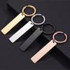 RUMNVNTY Stainless Steel Glossy Laser Logo Keychain Pendant
