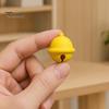 3D Printed Bell Clicker Fidget Clicker, Mini Shape Finger Anxiety Stress Relieving Pendant Relief Push Toy, Gift for Students Office Workers PLA Toy