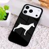 Doberman Dog print Phone Case for iPhone 17 Air 16 15 11 12 14 13 Pro Max Shockproof Cover