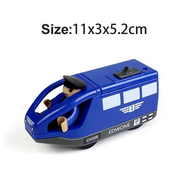 Magnetic Train Toys Wooden Railway Tracks Accessories Locomotive Diecast Slot Fit for All Wood Brand Wooden Tracks Toys For Kids
