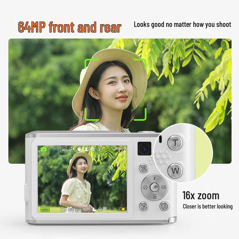 CAIZU Dual-Lens Vlogging Digital Camera (CN version)
