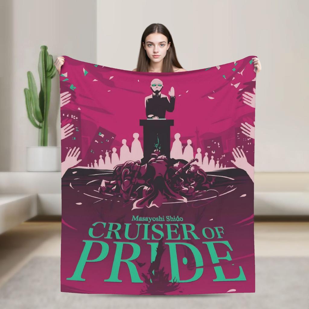 Anime P-Persona 5 Blanket  Soft Street Trend Plush Throw Blanket For Outdoor Travel Flannel Bedspread Bed Cover