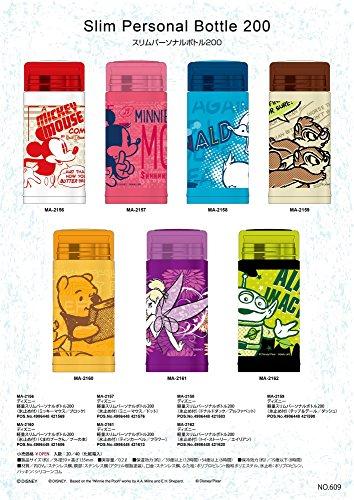 Disney Lightweight Slim Personal Bottle 200ml Tinkerbell/Flower