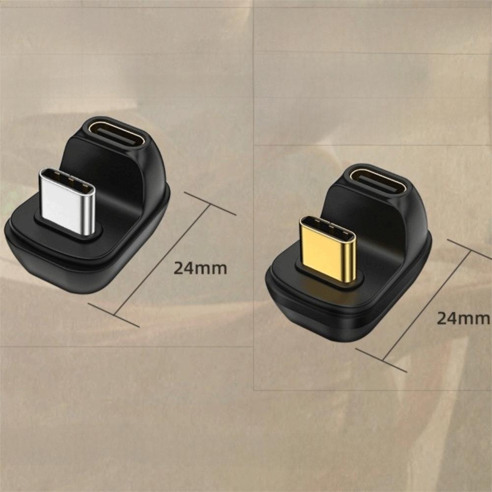 Male to Female USB C Adapter 180 Degree Angle USB C Converter Steam Deck Accessories
