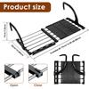 Radiator Clothes Airer Foldable Radiator Drying Rack 42-72CM Extendable Stainless Steel Radiator Clothes Drying Rack for Laundry