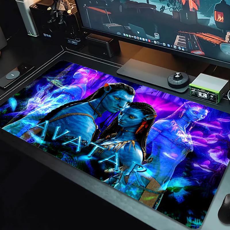 Avatar Color Mouse Pad Large Gaming Table Cushion Non-slip Laptop Tablet Big Mousepad XXL Mat Mini PC Playmat With Lock Edge