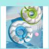 Children's Pvc Inflatable Neck Ring For Newborns Eco-friendly Baby Bath Collar Geometric Pattern Swim Water Activity