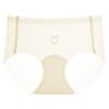 Girls Summer Love Comfortable Ice Silk A Piece of Non   Trace Breathable Waist Triangle Briefs