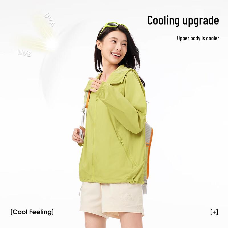 CAMEL Outdoor Ice Silk UV Protection Sun Shirt L