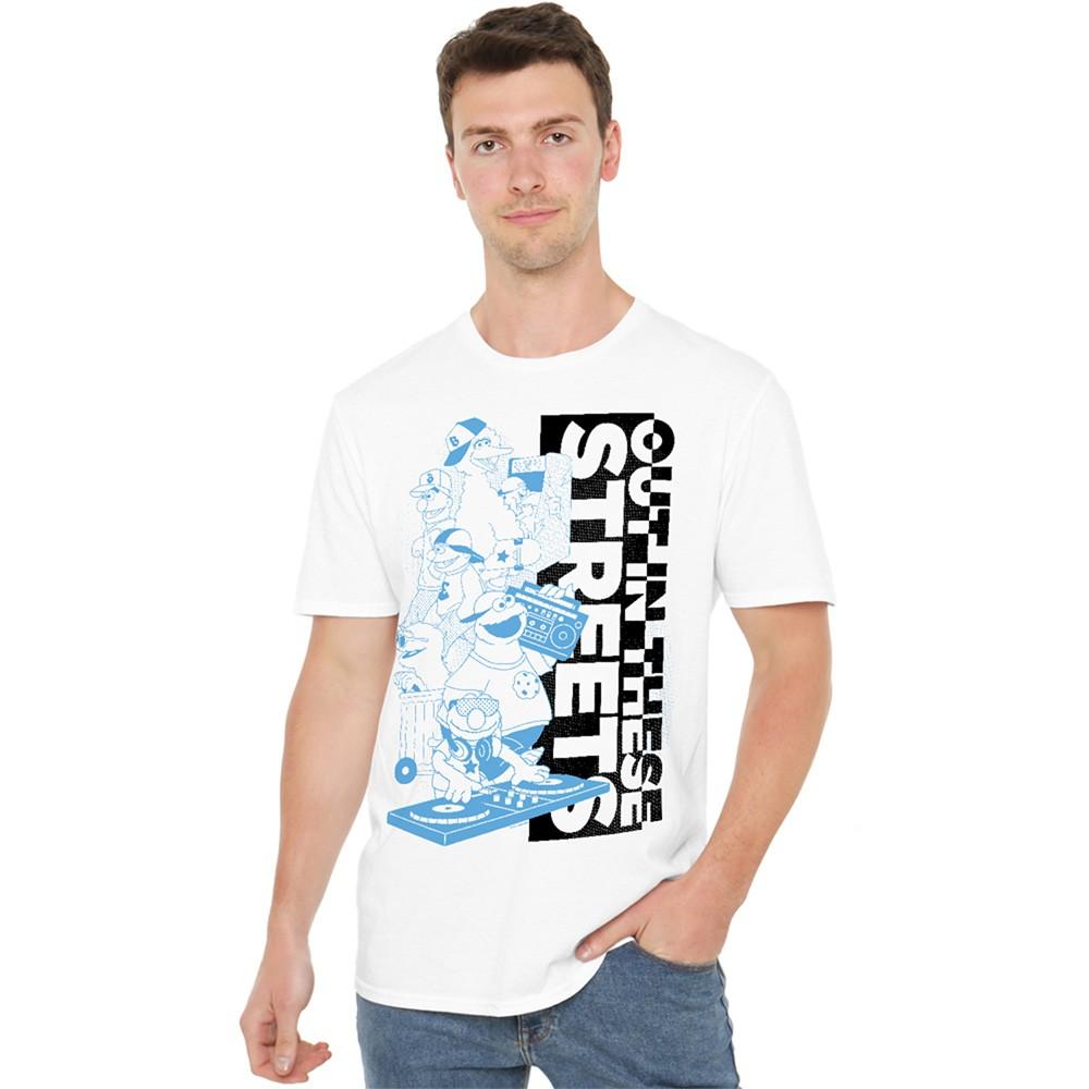 Sesame Street Out In These Streets T-Shirt S-5XL White XXXXL