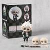 Danganronpa 2580 Nagito Komaeda Q Anime Actionfigur Modell Spielzeug Gesichtswechsel Montage Niedliche Spielzeuge